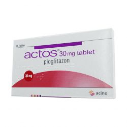 Актос (Пиоглитазон, аналог Амальвия) таблетки 30мг №28 в Кемерове и области фото